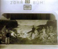 Poříčí u Litomyšle, opona, autor opony Václav Boštík, 1937