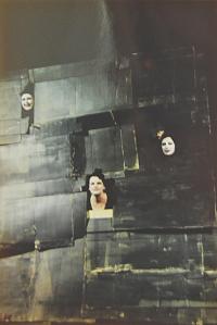 Lysá nad Labem, výstava DIVADLO JE PODIVUHODNÁ VĚC..., výstavní panel, 2018