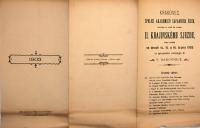 Rakovník, Krakovec, II. Krajinský sjezd - program, 1903