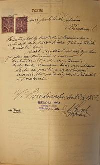 Svratouch, Orel, Úděl sirotka, Úděl sirotka, 1922