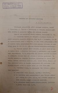 Litomyšl, Sokol, stavba biografu a scény loutkového divadla, 1925