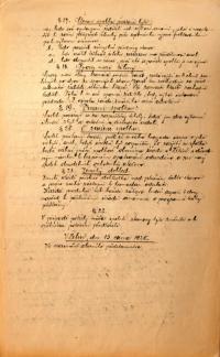 Želiv, Tyl, spolkové stanovy, 1920