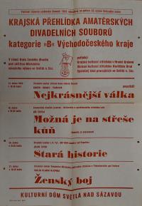 Hradec Králové, Krajské kulturní středisko, Impuls, Světlá nad Sázavou, KP divadelních souborů kategorie B, 1983