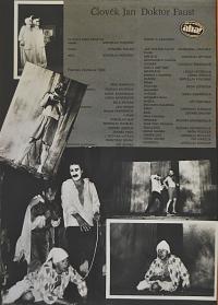 Lysá nad Labem, výstava DIVADLO JE PODIVUHODNÁ VĚC..., výstavní panel, 2018