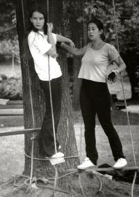 Hronov, seminář M. Schejbala Jevištní realizace dramatické situace, CP Jiráskův Hronov 2002