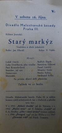 Nový Bydžov, Jirásek, Programy, pozvánky