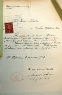 Nové Město na Moravě, Okresní úřad, Schvalování divadelních produkcí, 1936