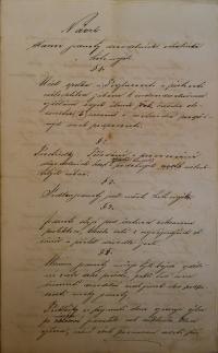 Litomyšl, Jednota divadelních ochotníků, Korespondence