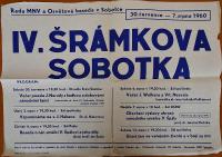 Sobotka, IV. Šrámkova Sobotka  - plakát, 1960