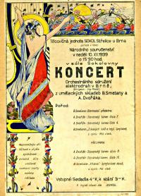 Střelice, Sokol, o. Brno-venkov, Národní souručenství, Koncert, 1939