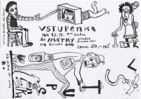 Hradec Králové, DNO, vstupenky, 2004