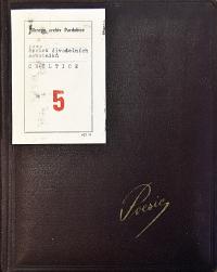 Choltice, Spolek divadelních ochotníků, Kniha členů spolku, 1862 - 1962