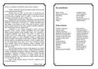 Brodek u Přerova, Tyl, Paličova dcera - program, 2003