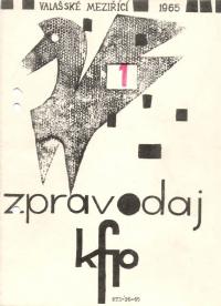 Valašské Meziříčí, 1. mfp, zpravodaj obálka, 1965