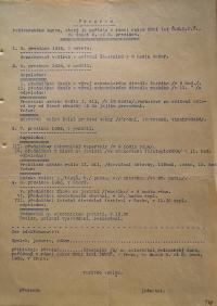 Pardubice, Spolek divadelních ochotníků, Korespondence, 1936