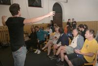 Hronov, seminář WOW – Jevištní technologie a kouzla, lektor Janek Lesák, CP Jiráskův Hronov 2023