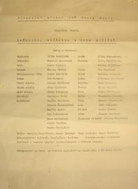 Starý Kolín, ZDŠ, Sněhurka, zvířátka a sedm mužíčků, 1977