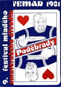 Poděbrady, 9. CP FEMAD, programová brožura, 1981