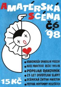Amatérská scéna, titulní strana, 1998/6
