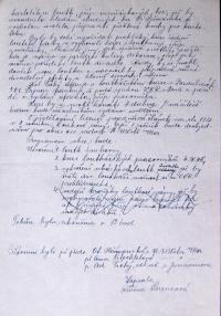 Nové Město na Moravě, Okresní osvětová rada, zápis z loutkářské sekce, 1948