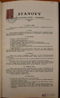 Lično, České srdce, Kniha protokolů, 1917 - 1933