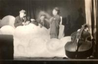 Trhové Sviny, Igla, div. soubor ZV ROH, Jak přišla basa do nebe, 1954