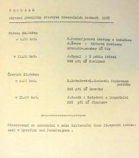 Bystřice nad Pernštejnem, Okresní přehlídka dětských divadelních souborů a souborů dospělých hrajících pro děti 1987
