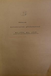 Polička, Spolek divadelních ochotníků, Seznam divadelních představení, 1894 - 1845