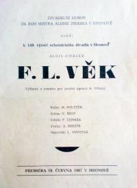 Hronov, MAJ, F. L. Věk, 1967