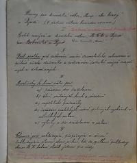 Újezd, SDO, Zápisy ze schůzí, 1920 - 1923