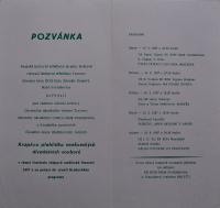 Hradec Králové, Krajské kulturní středisko, Impuls, Malé Svatoňovice, KP vesnických divadelních souborů, 1987