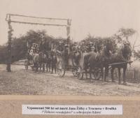 Brodek, aleg.vůz Žižkovo vozatajstvo, 1924