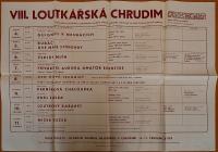 Chrudim, VIII. Loutkářská Chrudim - plakát, 1958
