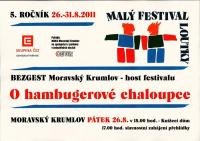 Moravský Krumlov, Malý festival loutky - plakát, 2011