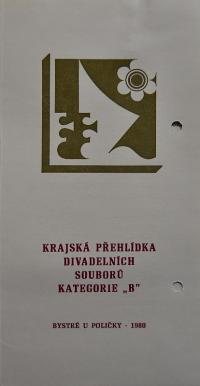 Bystré, KP divadelních souborů kategorie B - program, 1980