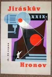 29.JH, výtvarný plakát, 1959.