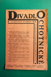 Praha, Tylova obec ochotnická, Ochotnické divadlo, 1934