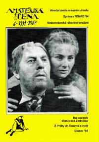 Amatérská scéna, titulní strana, 1994/6