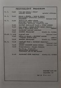 Hradec Králové, Krajské kulturní středisko, Impuls, Úpice, Festival současné divadelní tvorby, 1984