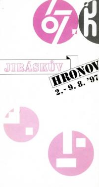 Hronov, CP 67. Jiráskův Hronov, programová brožura, 1997