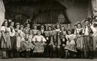 Praha-Kobylisy, Lidové divadlo, Slovácká princezka, 1948