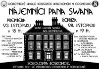 Boskovice, Ochotnické divadlo, Nájemníci pana Swana - plakát