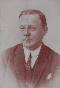 Vídeň, Pokrok, Josef Huňka, režisér - portrét, 1930