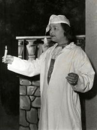 Libochovice, Scéna, Chudák manžel, Libochovické divadelní léto 1958