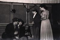 Oponešice, Ochotnické divadlo, Zlý jelen, 1959