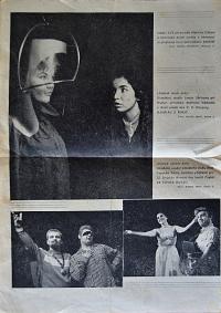 Sezemice, Spolek divadelních ochotníků, plakáty