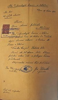 Kladno, Hasiči, Charleyova teta, 1922