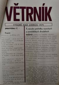 Hradec Králové, Krajské kulturní středisko, Impuls, Vysoké nad Jizerou, NP Krakonošův divadelní podzim, 1979