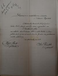 Nový Bydžov, Ochotnický kroužek, Maškarní ples, 1919