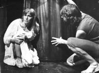 Ústí n. L., Malé divadlo,  A. Přidal: Malé noční hry (A. Gottsmannová, S. Bauer), 1984